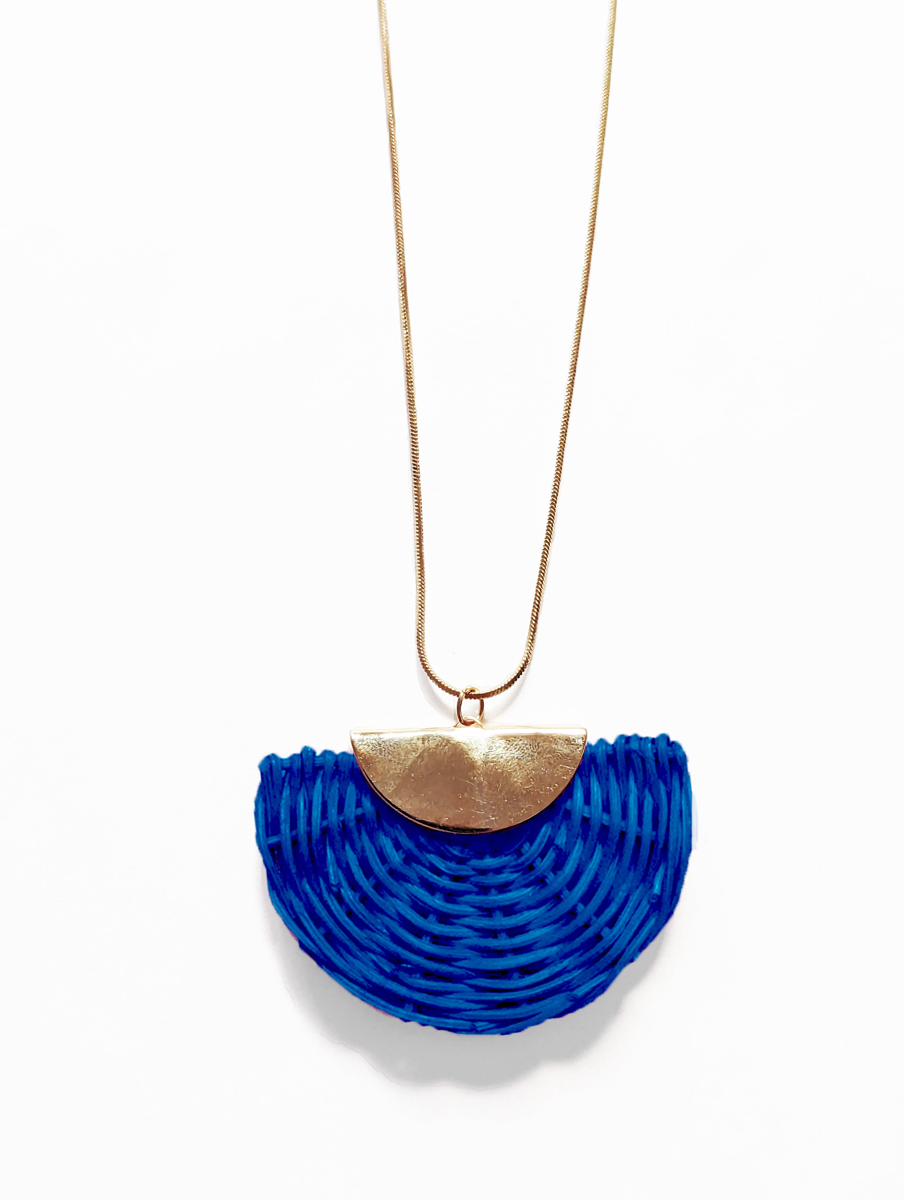 Collar Daniela de mimbre grande