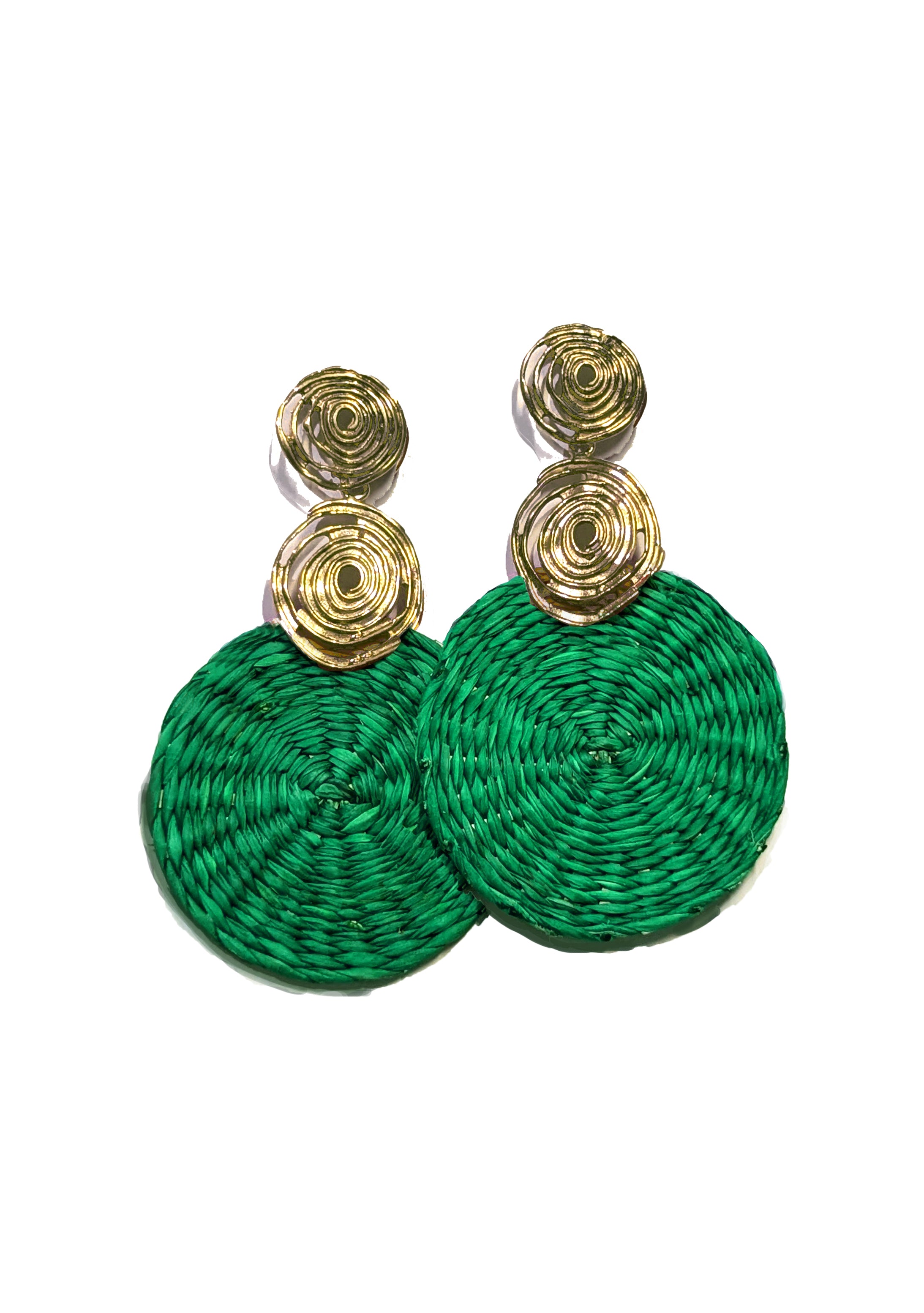 Dulce palm earrings