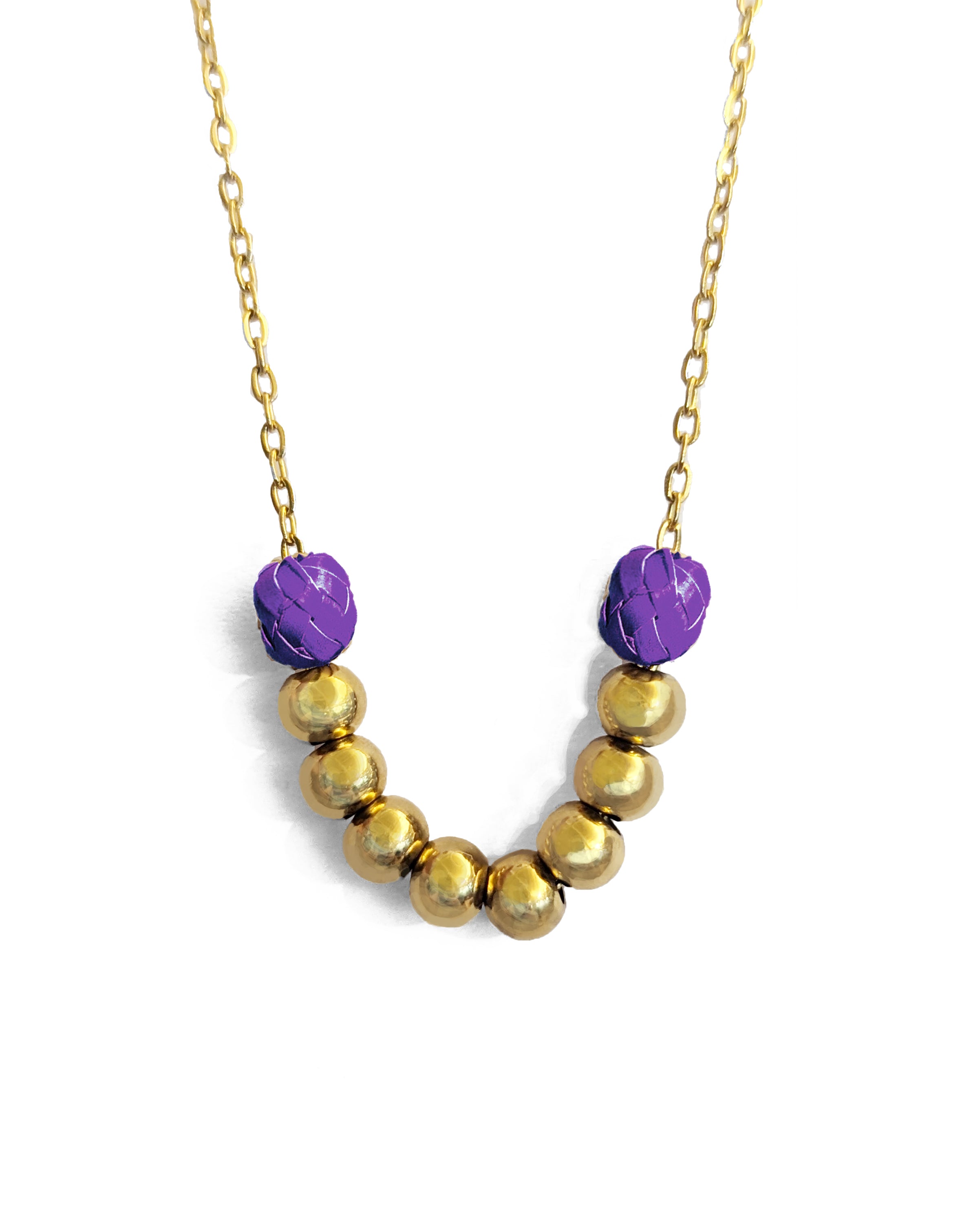 Angela palm necklace