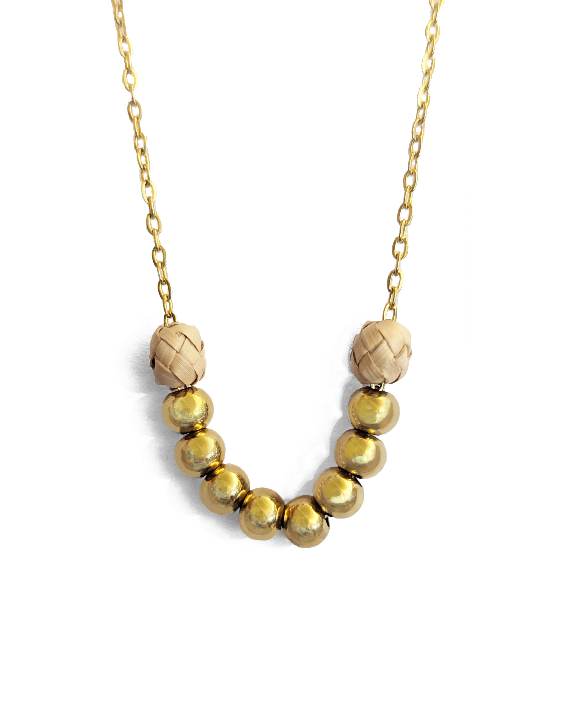 Angela palm necklace