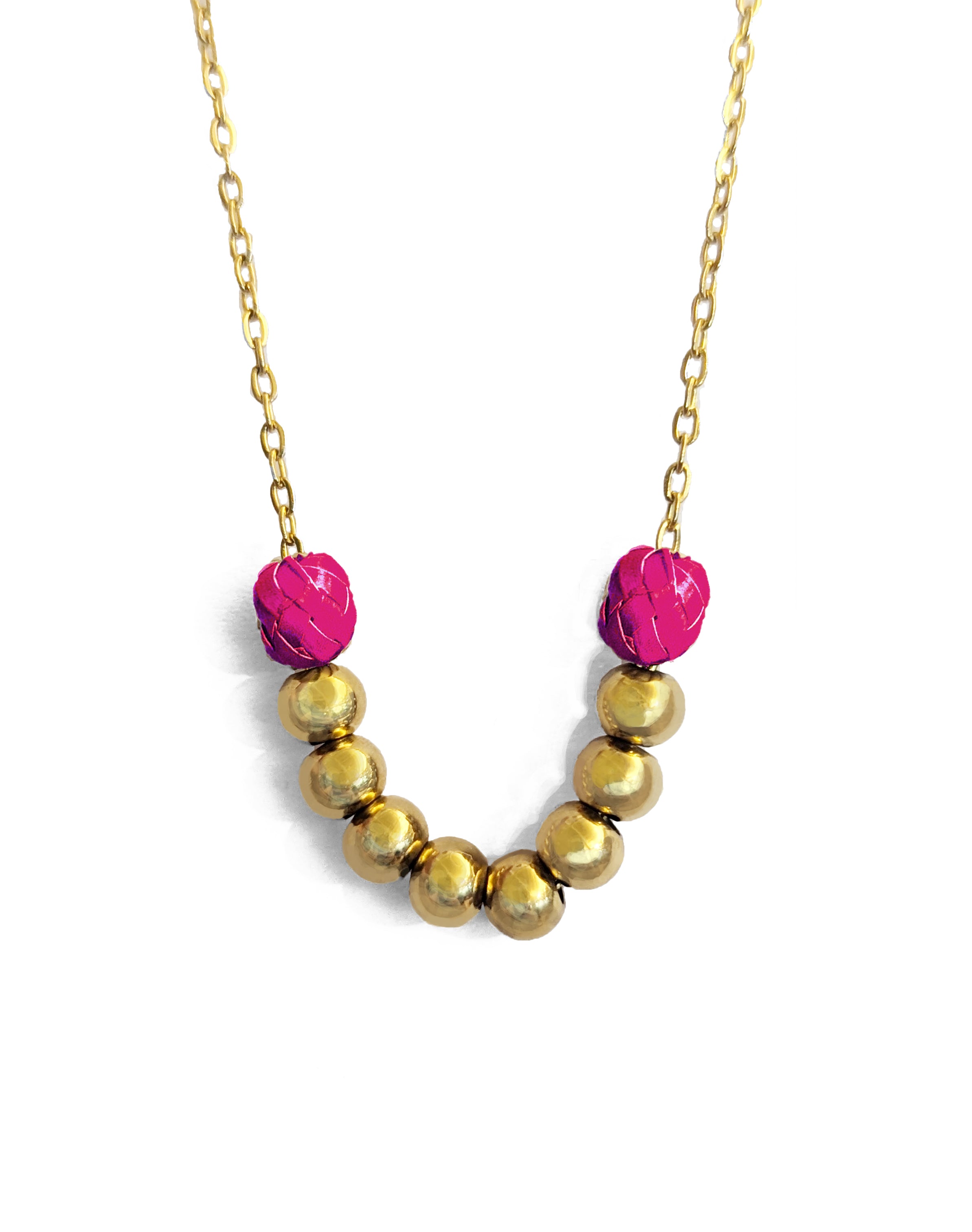 Angela palm necklace