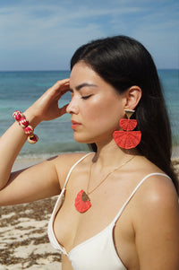 Daniela wicker necklace