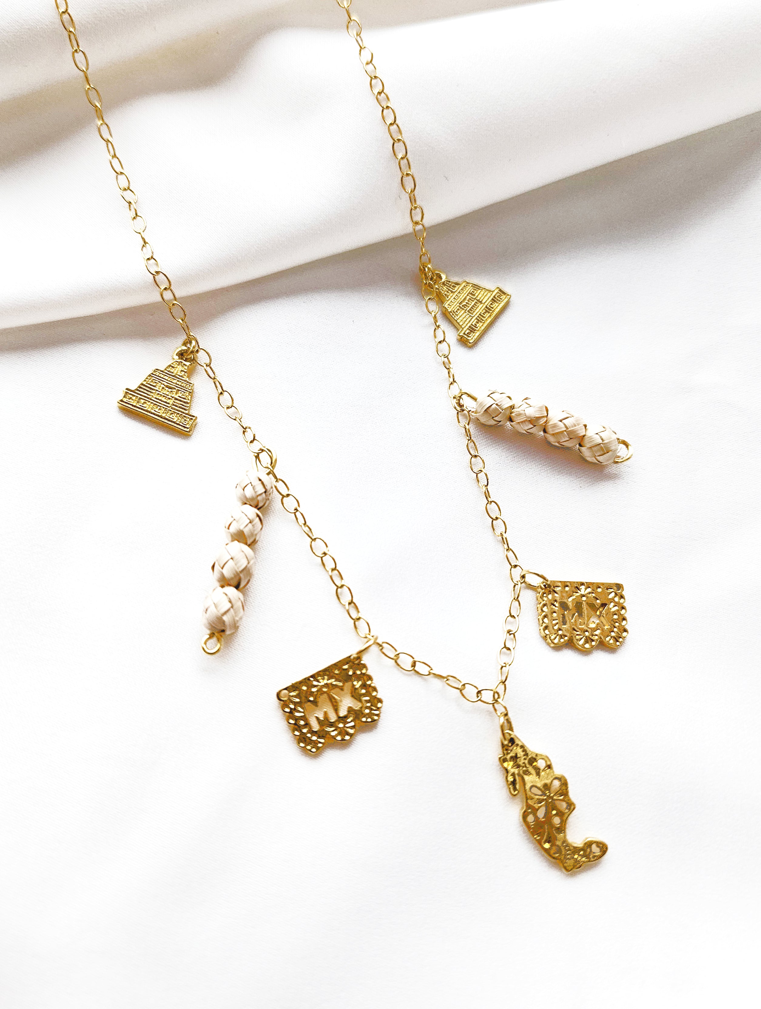 Collar México en la piel