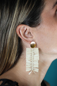 Paula palm earrings