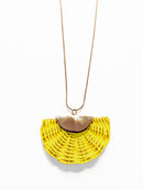 Daniela wicker necklace
