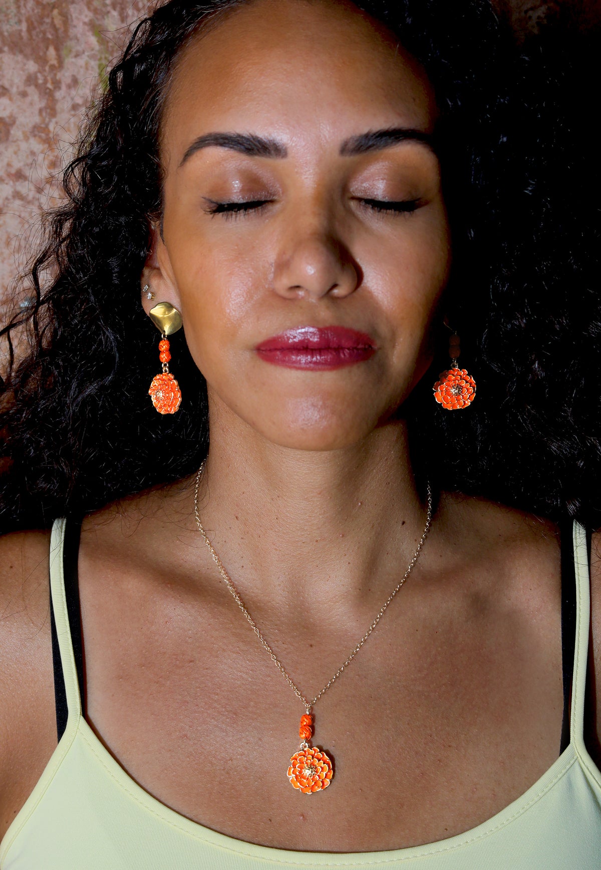 Collar Cempasuchil
