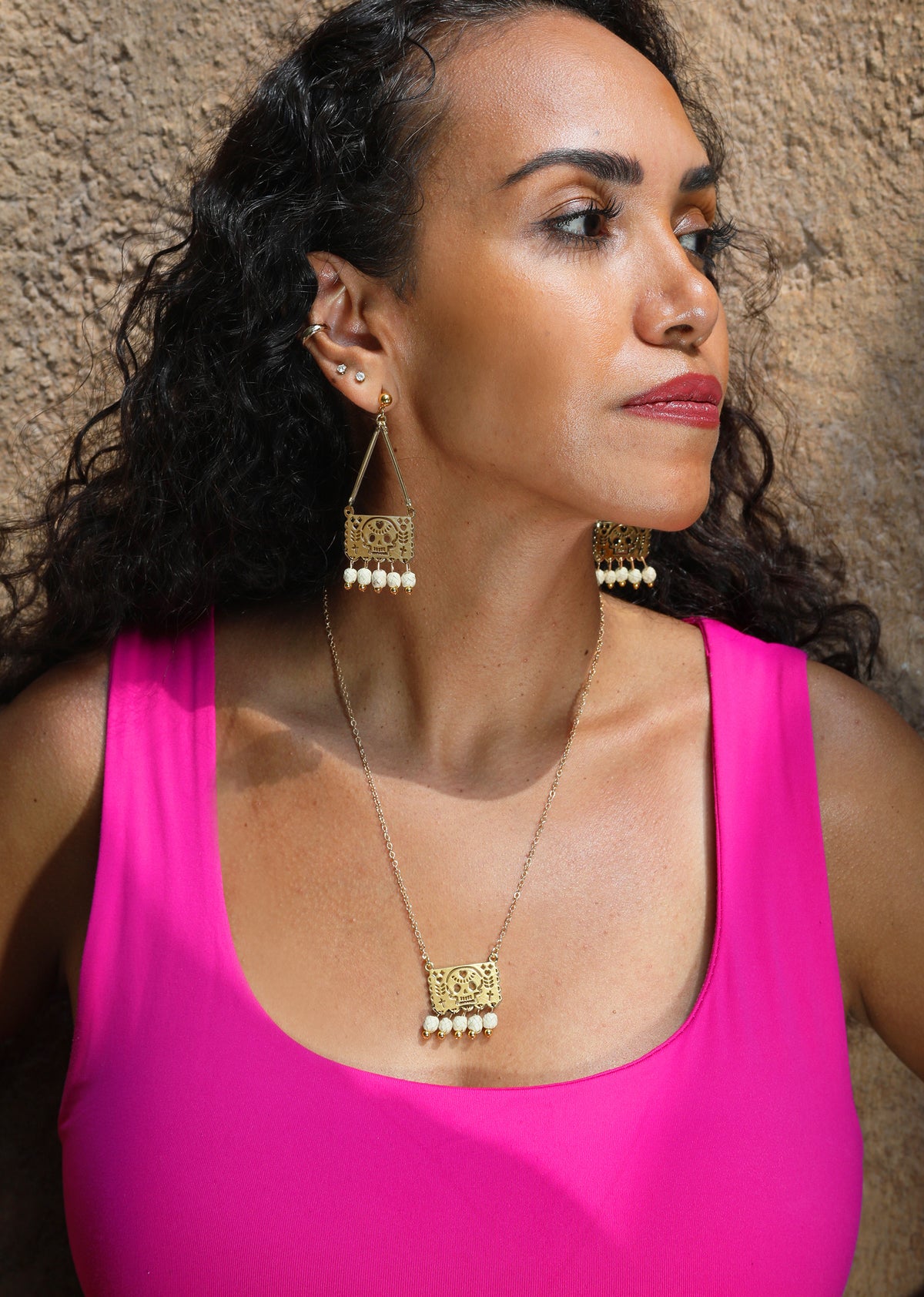 Aretes Papel Picado