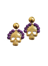 Aretes Calavera