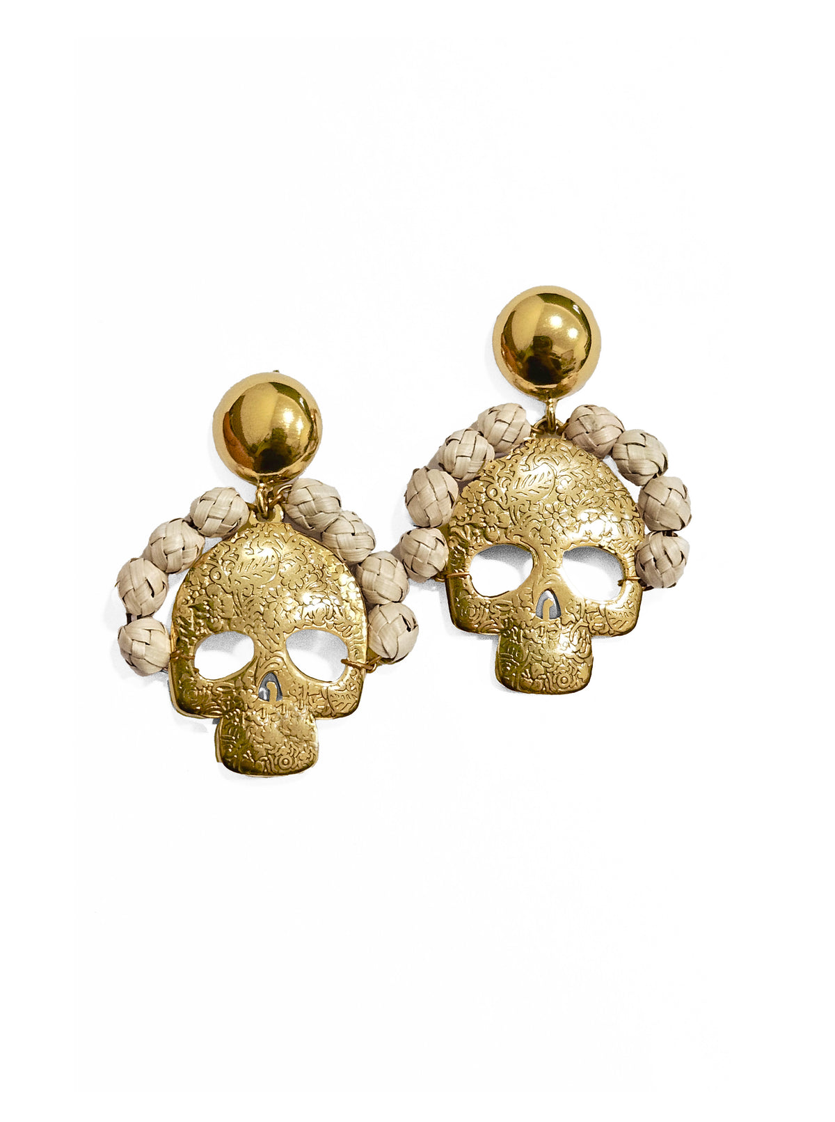 Aretes Calavera