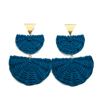 Karla wicker earrings
