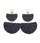 Karla wicker earrings