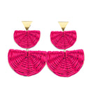 Karla wicker earrings