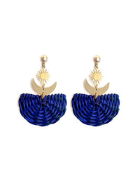 Pam wicker earrings