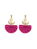 Pam wicker earrings