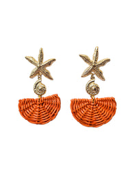 Pam wicker earrings