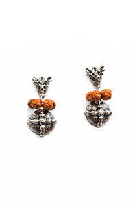 Aretes Esqueletos Plata