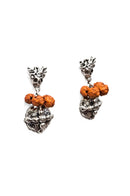 Aretes Esqueletos Plata
