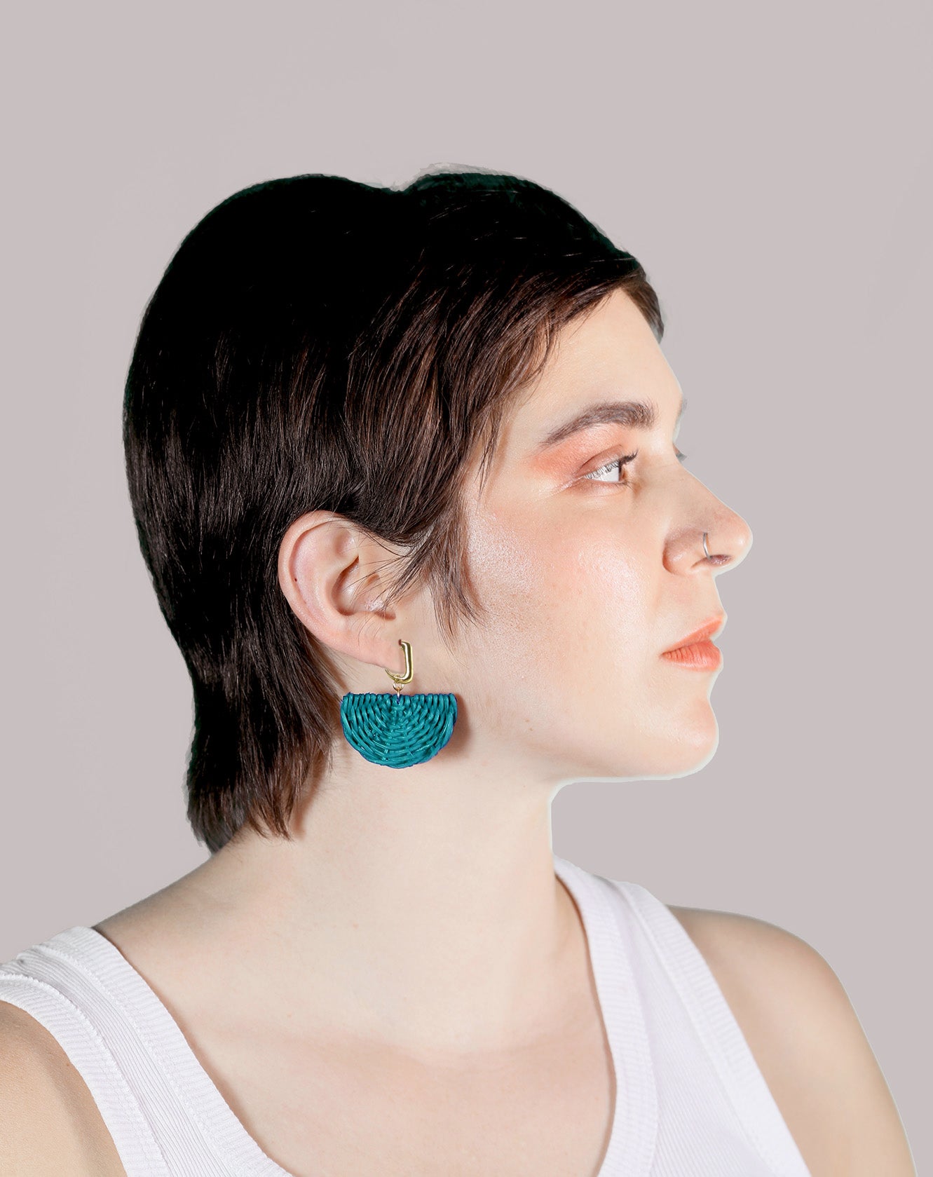 Pam wicker earrings