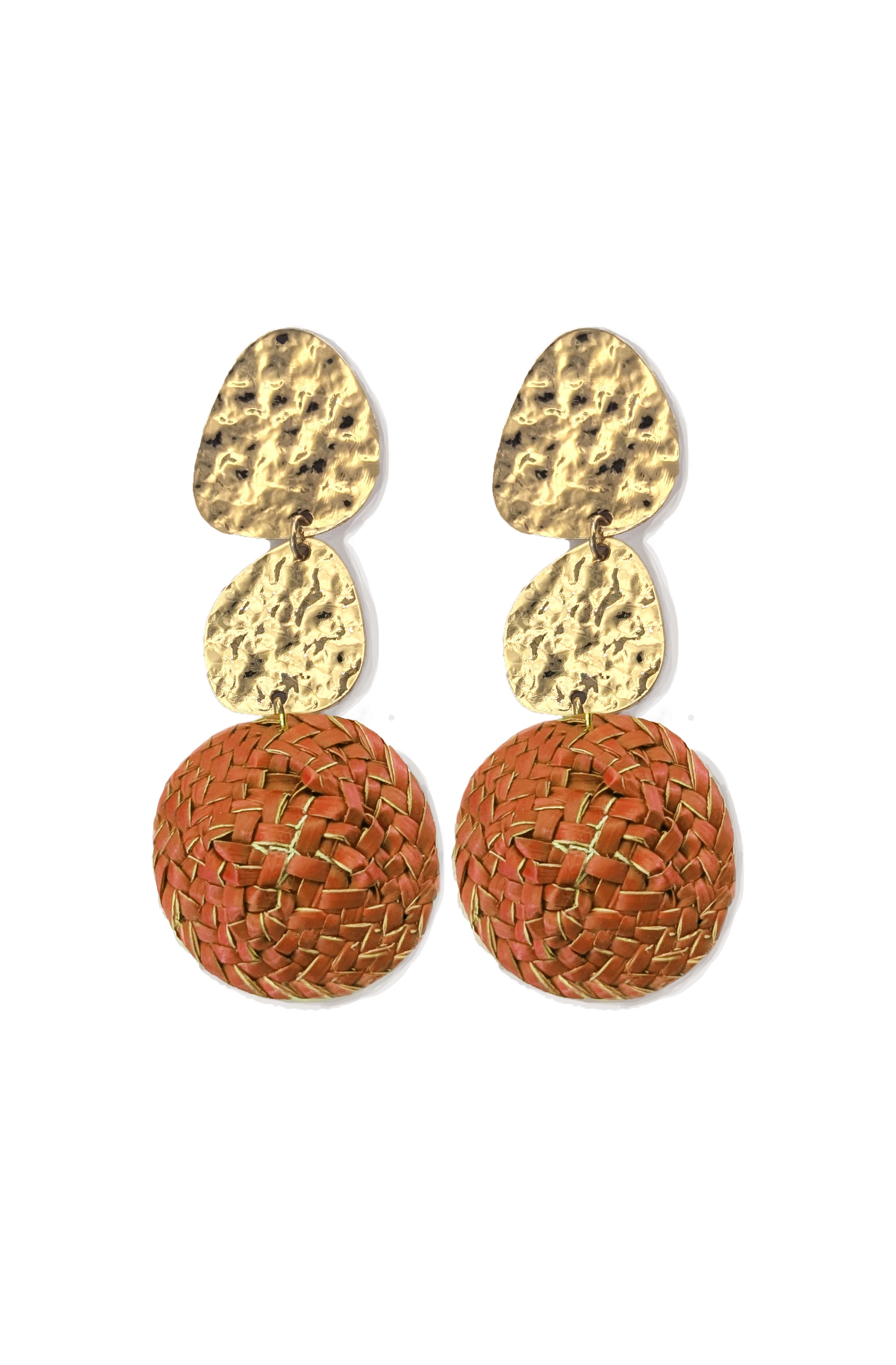 Pam wicker earrings