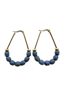 Lupita Small Palm Hoop Earrings