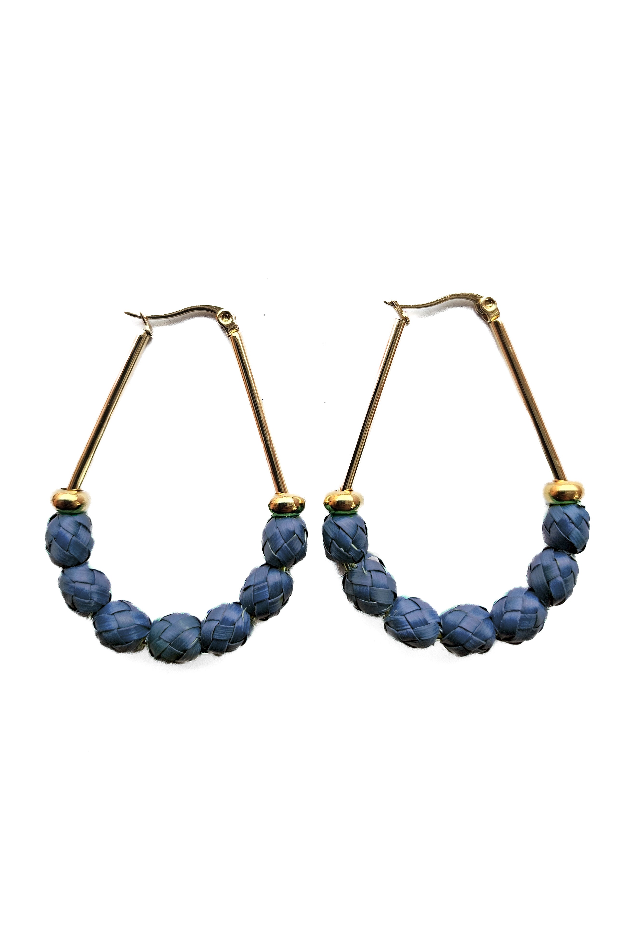 Lupita Small Palm Hoop Earrings