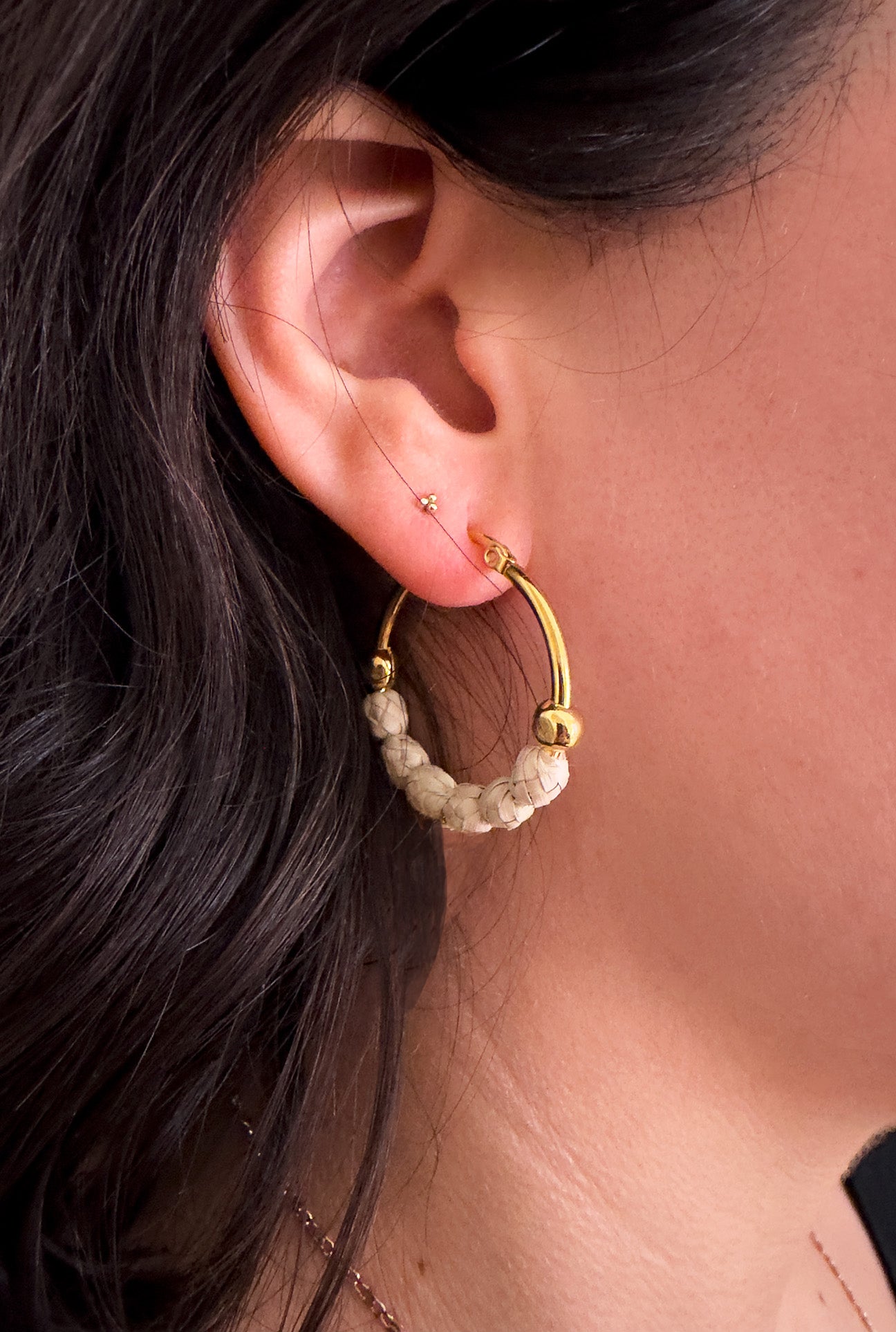 Arracadas Lupita + Pulsera Claudia