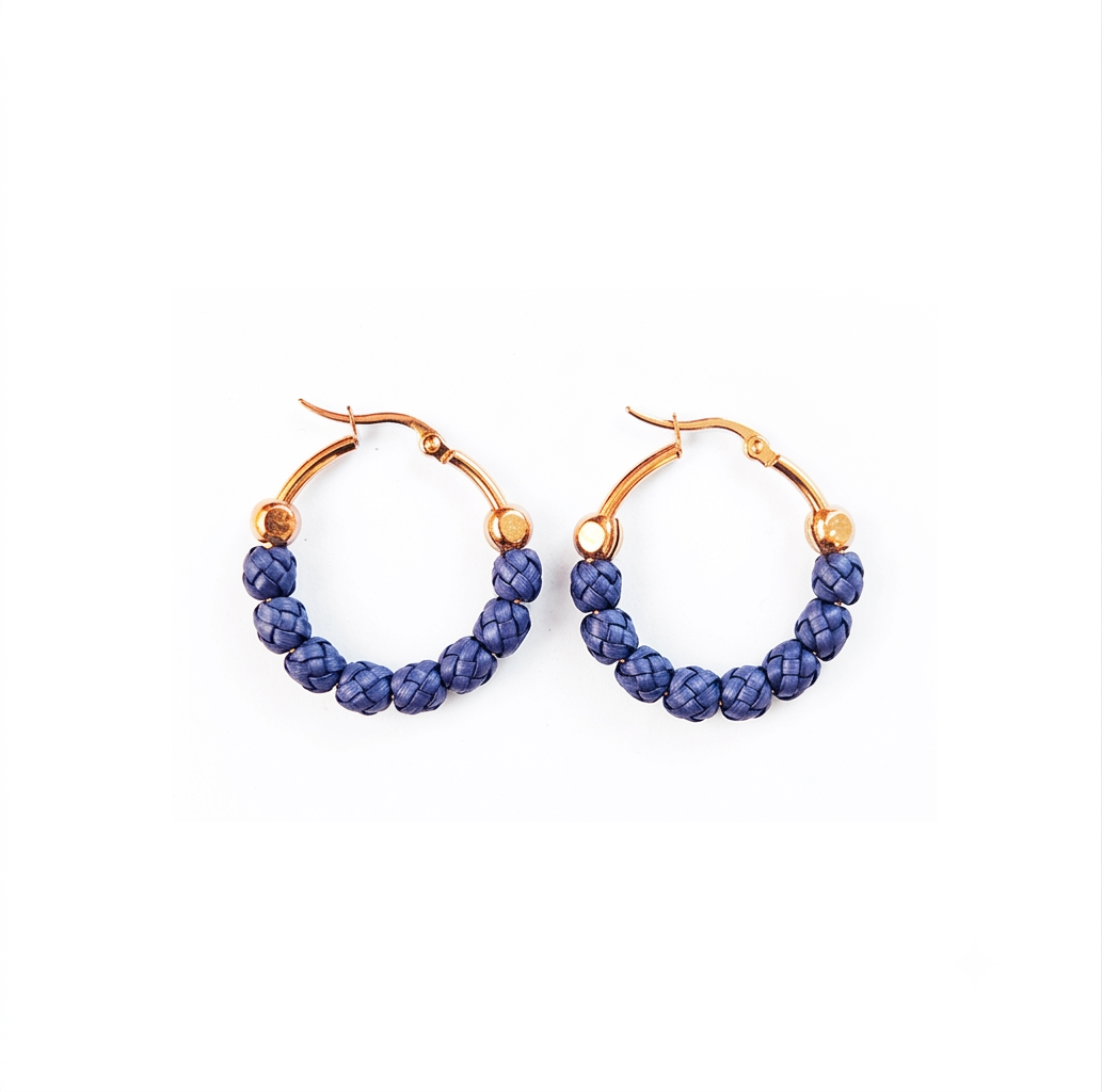 Lupita Small Palm Hoop Earrings
