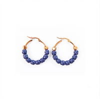 Lupita Small Palm Hoop Earrings