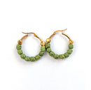 Lupita Small Palm Hoop Earrings