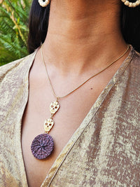 Vertical Skulls Necklace