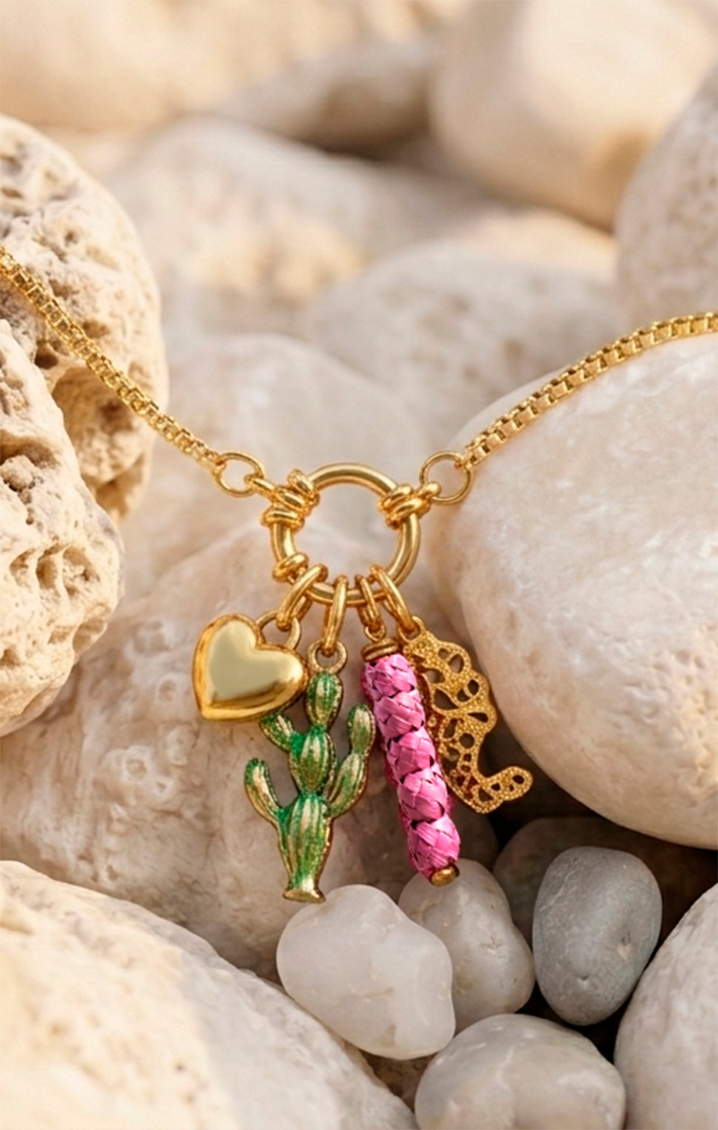 Collar Desierto Rosa