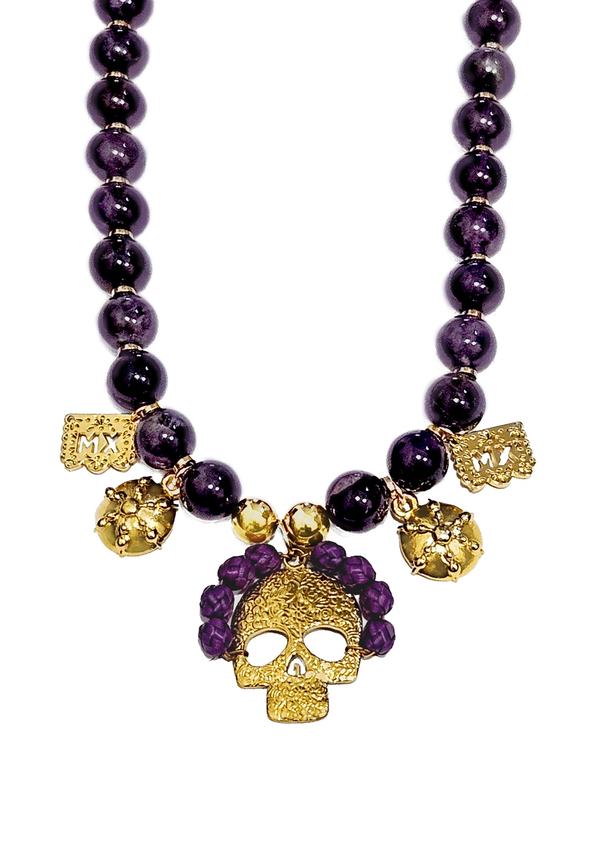 Collar Calavera Oaxaqueña