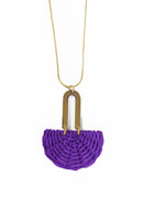 Daniela wicker necklace