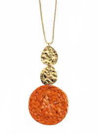 Angela palm necklace