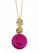 Angela palm necklace