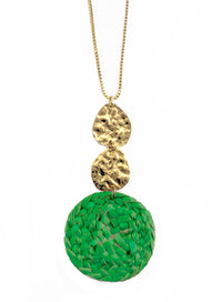 Angela palm necklace
