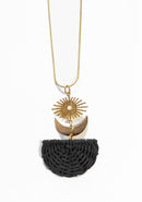 Daniela wicker necklace