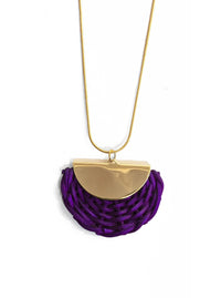 Daniela wicker necklace