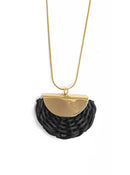 Daniela wicker necklace