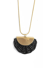 Daniela wicker necklace