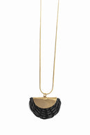 Daniela wicker necklace