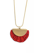 Daniela wicker necklace