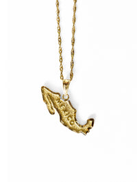 Collar Mexico en la piel