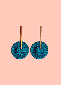 Sofia palm earrings