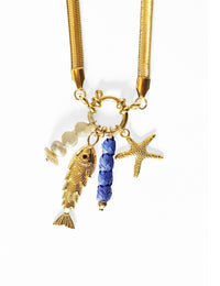 Collar Pez Dorado mediano