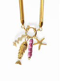 Collar Pez Dorado mediano