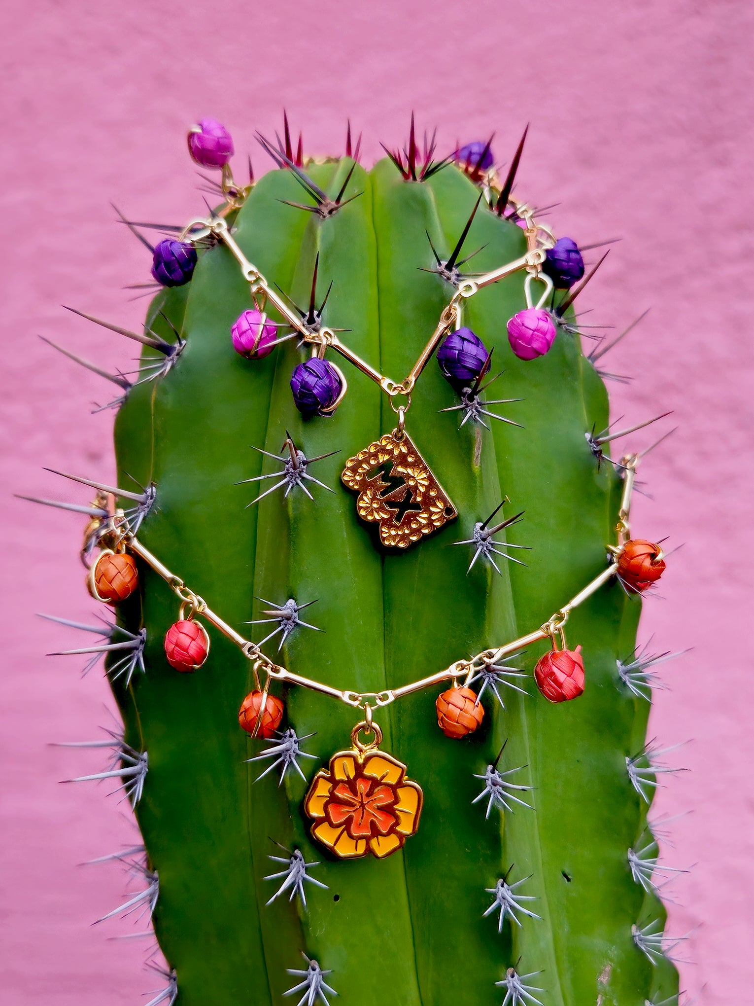 Pulsera Cempasuchil
