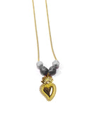 Sacred Heart Palm Necklace