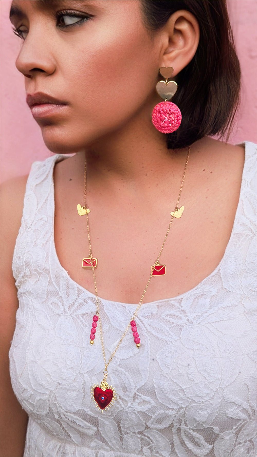 Collar Corazón Frida - PETATE